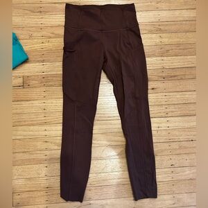 Brown Lululemon Leggings